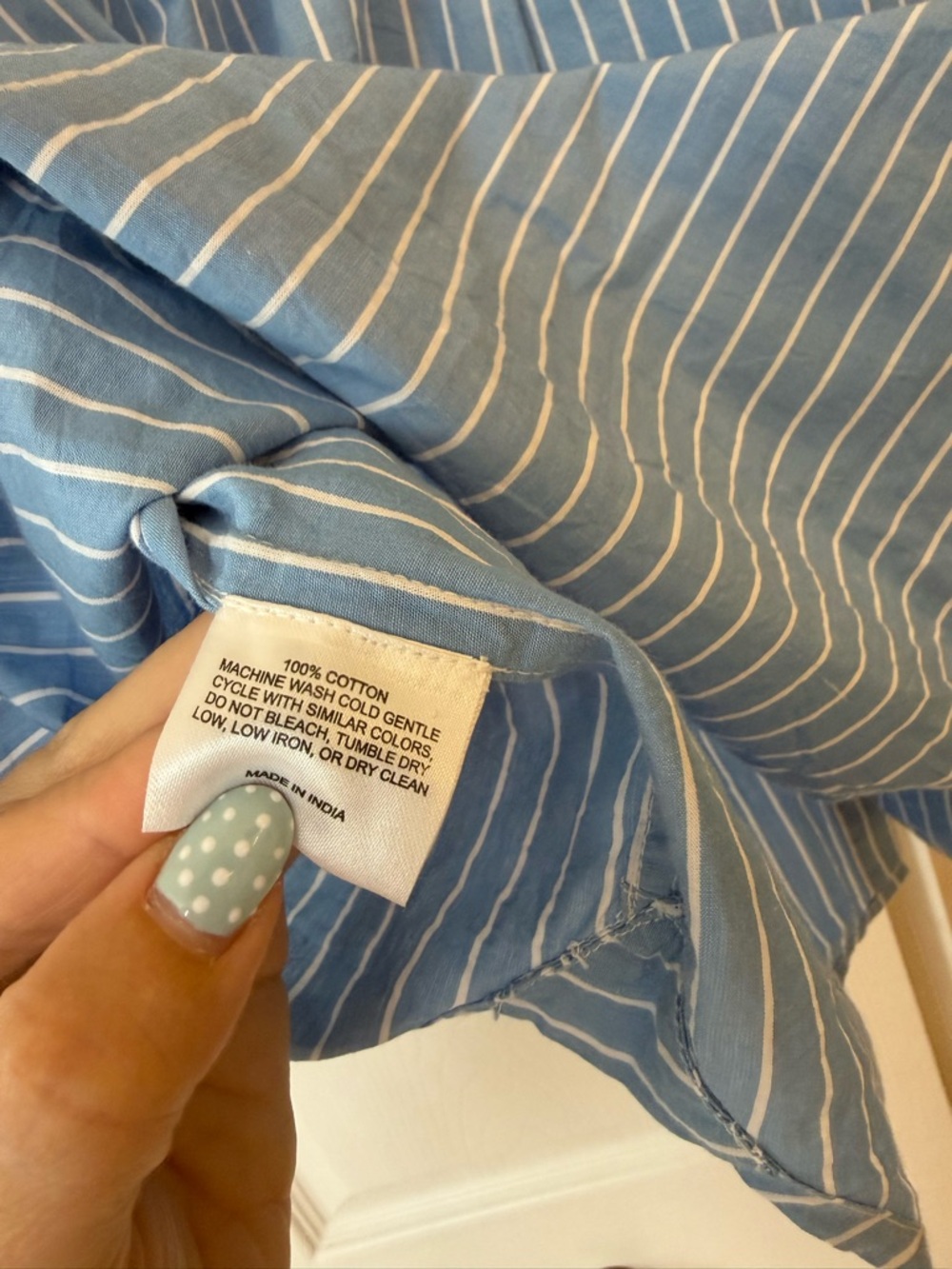 KERRI ROSENTHAL MIA STRIPED RUFFLE SHIRT NWOT M - Picture 11 of 11